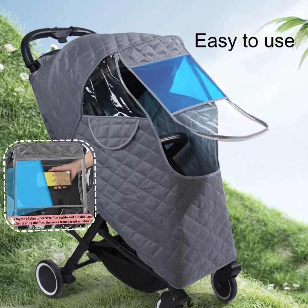 Full cover for baby stroller