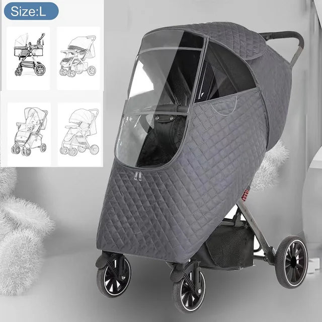 Full cover for baby stroller