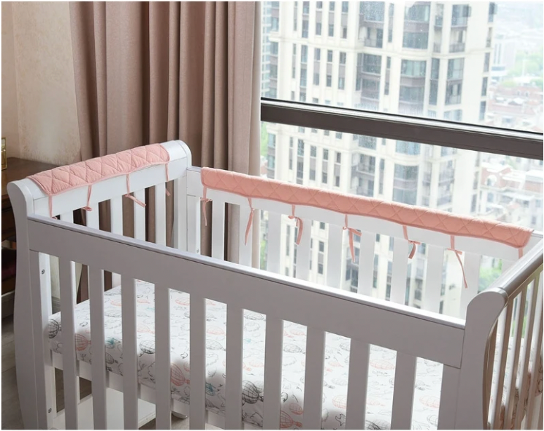 Cot rail teething cover